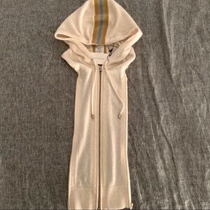 NWT Veronica Beard Dickey Hoodie Sweater Wool/Cashmere - copy